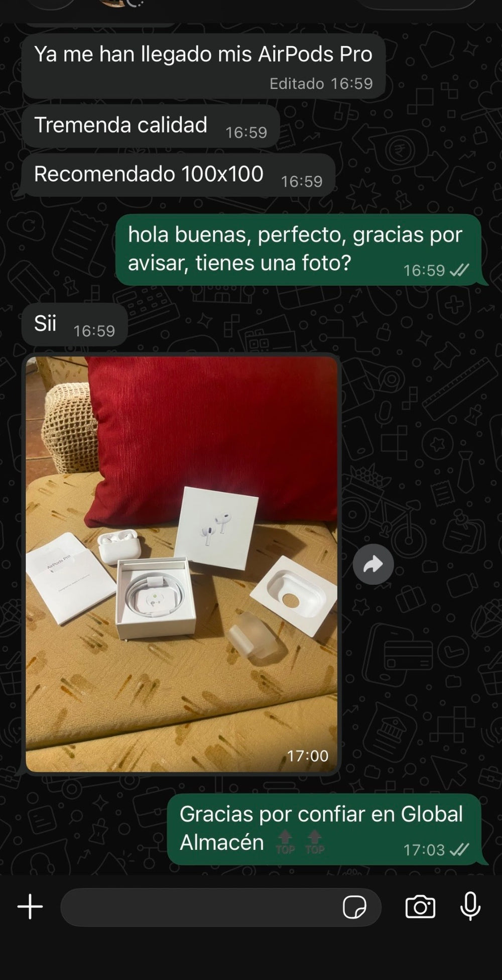 Experiencia real de cliente 6